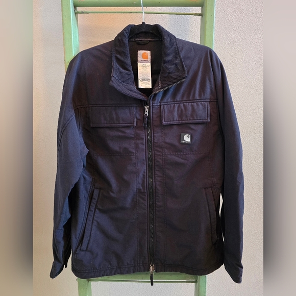 Carhartt Men's Traditional Performance Jacket, Black, Sz M - Picture 3 of 9